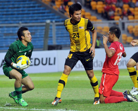 U.23 Malaysia và U.23 Singapore cưa điểm trong ngày đầu ra quân.