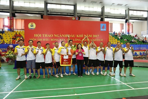 Giải Nhất kéo co thuộc về Công đoàn PTSC