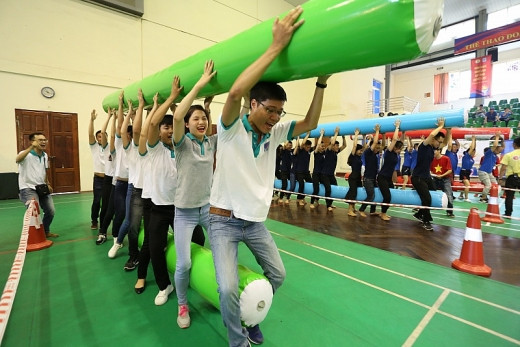 Các đội thi Gameshow phần Chung sức chung lòng