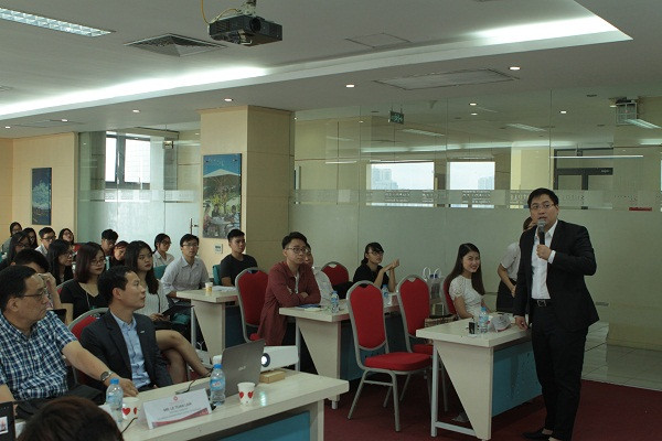 Ngày 15/8/2017, hội thảo thông tin và định hướng “Connecting your Korea Dream” đã diễn ra nhằm thông tin về chương trình đào tạo Cử nhân liên kết 2 + 2 Ngày 15/8/2017, hội thảo thông tin và định hướng “Connecting your Korea Dream” đã diễn ra nhằm thông tin về chương trình đào tạo Cử nhân liên kết 2 + 2