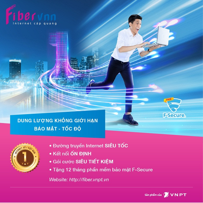 Đáp ứng nhu cầu của các hộ gia đình, FiberVNN của VNPT với ưu thế là tốc độ cao và không giới hạn dung lượng là giải pháp phù hợp nhất để tối thiểu chi phí và tối đa lợi ích. Đáp ứng nhu cầu của các hộ gia đình, FiberVNN của VNPT với ưu thế là tốc độ cao và không giới hạn dung lượng là giải pháp phù hợp nhất để tối thiểu chi phí và tối đa lợi ích.