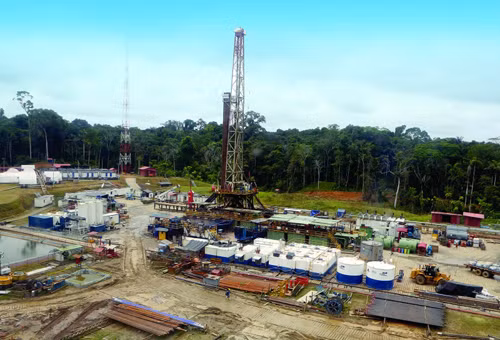 Một dự án khai thác dầu khí của PVEP tại Peru. Ảnh: PVEP