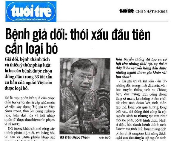 Giả dối - thói xấu tệ hại, người cộng sản cần loại bỏ Giả dối - thói xấu tệ hại, người cộng sản cần loại bỏ