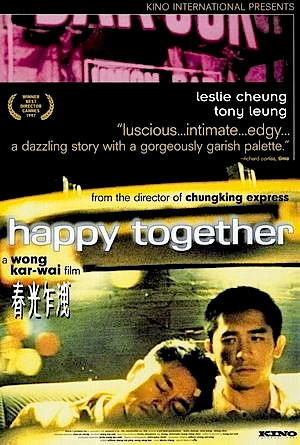 Xuân quang xạ tiết (Happy Together), bộ phim Hồng Kông đưa Vương Gia Vệ đoạt giải đạo diễn xuất sắc Liên hoan phim Cannes 1997, về đề tài tình yêu đồng tính, nhưng bị cấm công chiếu tại Hàn Quốc trong sáu tháng đầu phát hành, và chiếu hạn chế tại Mỹ. Một bộ phim nghệ thuật nhưng gây nhiều tranh cãi. Xuân quang xạ tiết (Happy Together), bộ phim Hồng Kông đưa Vương Gia Vệ đoạt giải đạo diễn xuất sắc Liên hoan phim Cannes 1997, về đề tài tình yêu đồng tính, nhưng bị cấm công chiếu tại Hàn Quốc trong sáu tháng đầu phát hành, và chiếu hạn chế tại Mỹ. Một bộ phim nghệ thuật nhưng gây nhiều tranh cãi.