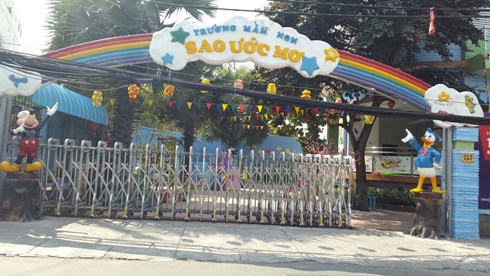 Trường mầm non tư thục Sao ước Mơ - đường Nguyễn Trọng Tuyển, quận Phú Nhuận, TP.HCM (ảnh: T.P) Trường mầm non tư thục Sao ước Mơ - đường Nguyễn Trọng Tuyển, quận Phú Nhuận, TP.HCM (ảnh: T.P)