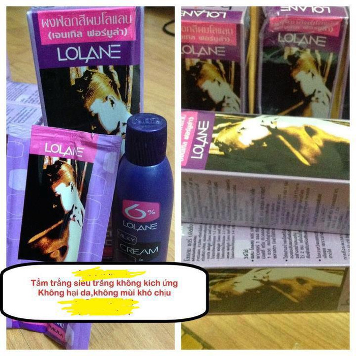 Loại sản phẩm tắm trắng được cho là thuốc tẩy tóc cực mạnh Loại sản phẩm tắm trắng được cho là thuốc tẩy tóc cực mạnh