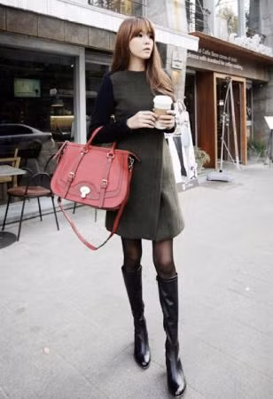 Áo khoác dáng dài và boot cao cổ: bộ đôi cực ấm áp và quyến rũ cho mùa đông của bạn
