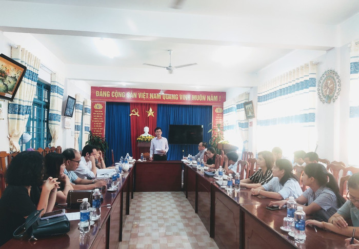 Sở Giáo dục và Đào tạo tỉnh Quảng Nam kiểm tra công tác chuẩn bị cho kỳ thi tốt nghiệp trung học phổ thông. Ảnh: Website Sở Giáo dục và Đào tạo tỉnh Quảng Nam Tỉnh Quảng Nam.jpg