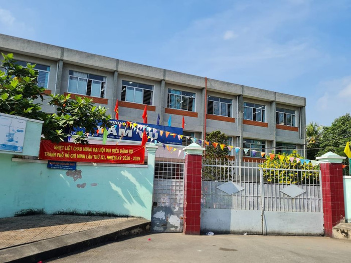 Trường tiểu học Tầm Vu, quận Bình Thạnh, Thành phố Hồ Chí Minh (ảnh: P.L)