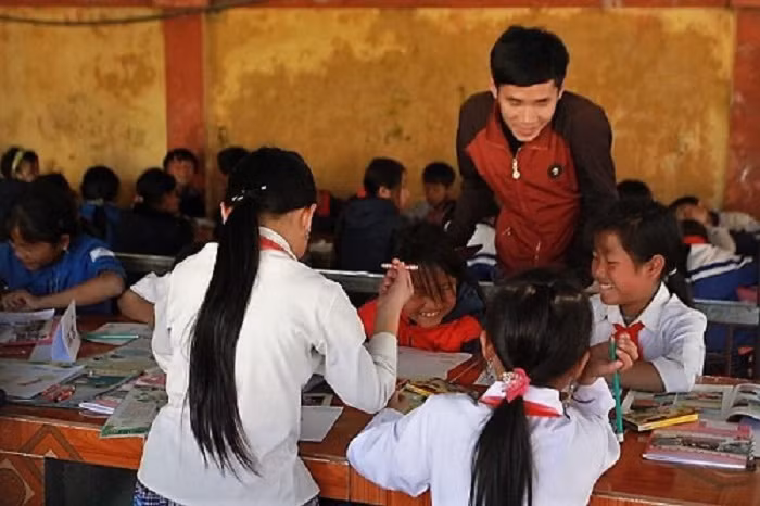 Bỏ chế độ viên chức suốt đời là cơ hội cho nhiều giáo viên trẻ (Ảnh: Vũ Ninh)