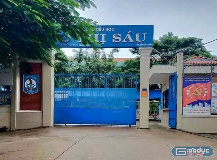 Trường Tiểu học Võ Thị Sáu, quận Gò Vấp, Thành phố Hồ Chí Minh (ảnh minh họa: P.L)