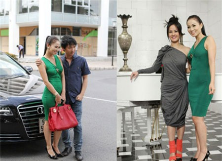 Gần đây, Thu Minh đã gây không ít bất ngờ khi xuất hiện trong những bộ đồ hiệu đắt tiền đến từ những thương hiệu trứ danh trên thế giới.