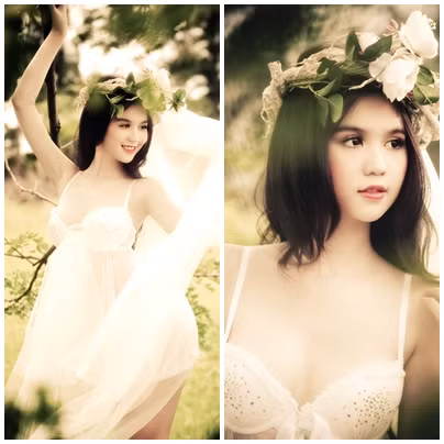 Nếu Ngọc Trinh thơ ngây thực sự, thì cõ lẽ ngày xưa cô đã phải 'gồng mình' lên để ...'gớm ghiếc' Nếu Ngọc Trinh thơ ngây thực sự, thì cõ lẽ ngày xưa cô đã phải 'gồng mình' lên để ...'gớm ghiếc'