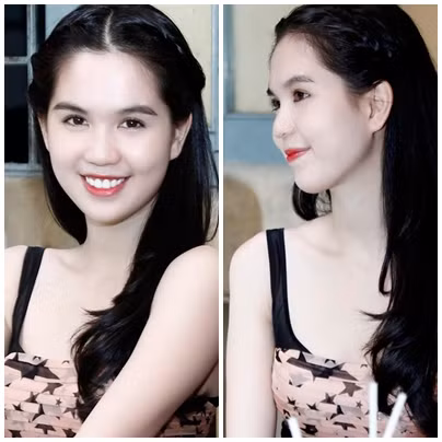 Khi đối chiếu, 2 hình ảnh khác nhau hoàn toàn đó, nhiều người đã hoài nghi về tính chân thực của 'vẻ ngây thơ' này Khi đối chiếu, 2 hình ảnh khác nhau hoàn toàn đó, nhiều người đã hoài nghi về tính chân thực của 'vẻ ngây thơ' này