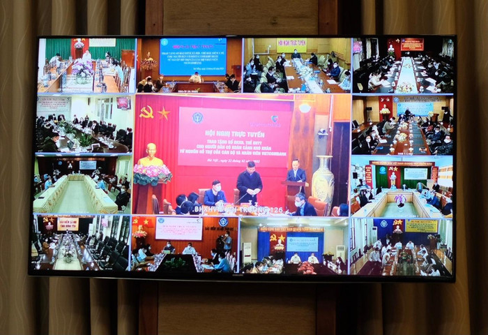 Hội nghị tại điểm cầu các địa phương. Hội nghị tại điểm cầu các địa phương.