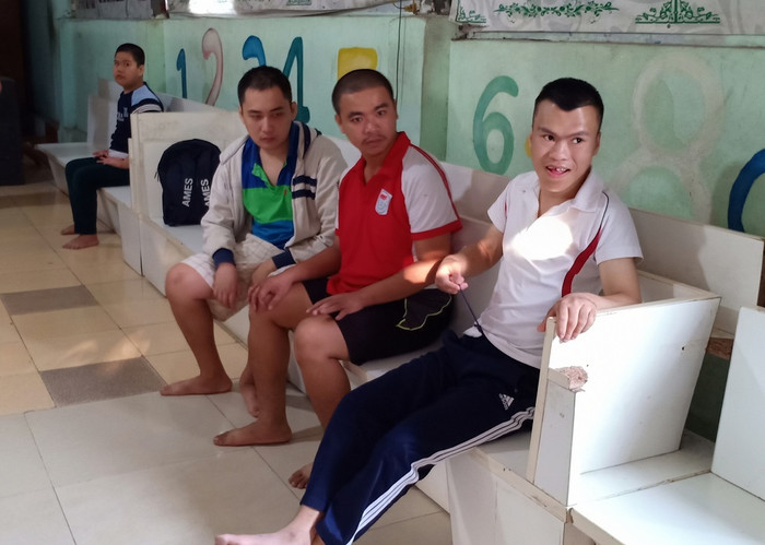 Nhiều em có hoàn cảnh gia đình rất khó khăn, tình trạng bệnh rất nặng (Ảnh:V.N) Nhiều em có hoàn cảnh gia đình rất khó khăn, tình trạng bệnh rất nặng (Ảnh:V.N)