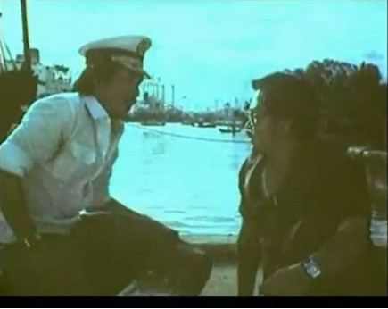 Trọng khôi với vai Ba Đức trong Đứng trước biển.