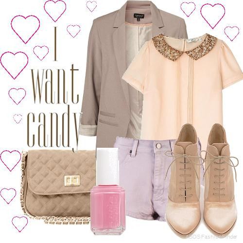 Những gam màu trầm đặc trưng của thu đã dịu ngọt hơn khi kết hợp với một chiếc áo sơ mi màu phấn hồng với cổ nhấn ánh kim, 1 chiếc quần tím hoa cà pastel và 1 màu sơn hồng ngọt như kẹo. Những gam màu trầm đặc trưng của thu đã dịu ngọt hơn khi kết hợp với một chiếc áo sơ mi màu phấn hồng với cổ nhấn ánh kim, 1 chiếc quần tím hoa cà pastel và 1 màu sơn hồng ngọt như kẹo.