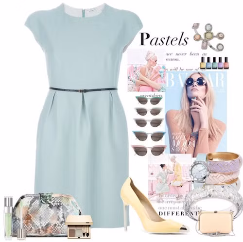 Với những cô nàng có nước da từ nâu đến trắng hồng, đều có thể sử dụng gam màu pastel và tạo nên những nét đẹp riêng biệt, tùy thuộc vào sự tinh tế trong việc mix trang phục của bạn.