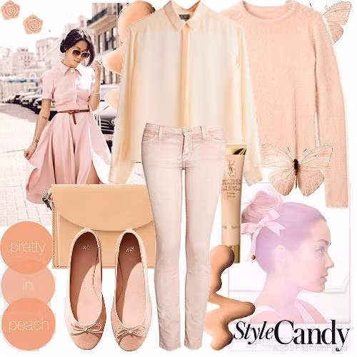 Đa phần các bạn gái trẻ đều có cảm tình với gam màu hồng. Gam màu lãng mạn luôn giúp phái đẹp tôn vẻ nữ tính. Cùng với sắc hồng cánh sen rực rỡ, hồng phai dịu ngọt, hồng thẫm bí ẩn và hồng khói ấn tượng, hồng pastel lại tạo nên nét hiền hòa cho người mặc.