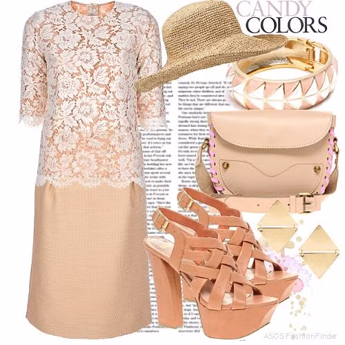 Chất liệu và kiểu dáng của những trang phục và phụ kiện có thể trông hơi cứng mắt, nhưng đó đã chẳng là vấn đề khi chúng được sử dụng gam màu pastel, trông bạn vẫn thật duyên dáng và tinh tế.