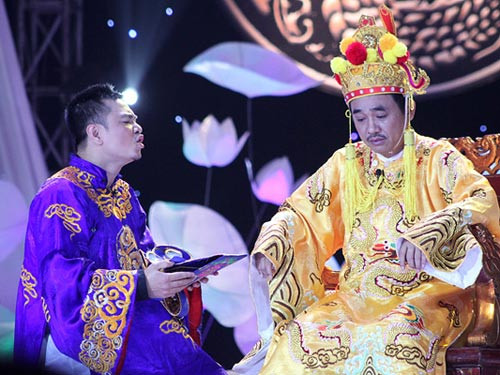 Ngọc Hoàng Quốc Khánh trong Gặp nhau cuối năm. Ngọc Hoàng Quốc Khánh trong Gặp nhau cuối năm.