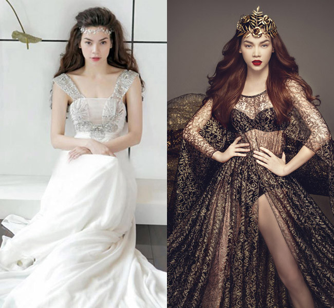 Khi thì tinh khôi khi thì bí ẩn, Hồ Ngọc Hà xứng danh là nữ thần biến hóa của làng nghệ thuật Việt. Khi thì tinh khôi khi thì bí ẩn, Hồ Ngọc Hà xứng danh là nữ thần biến hóa của làng nghệ thuật Việt.