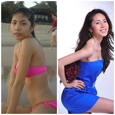 .. cả thân hình của cô nàng đều không hề 'vẹn toàn' như thế