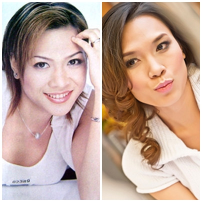 Trước kia, cô nàng sở hữu một chiếc mũi khá to và thấp.