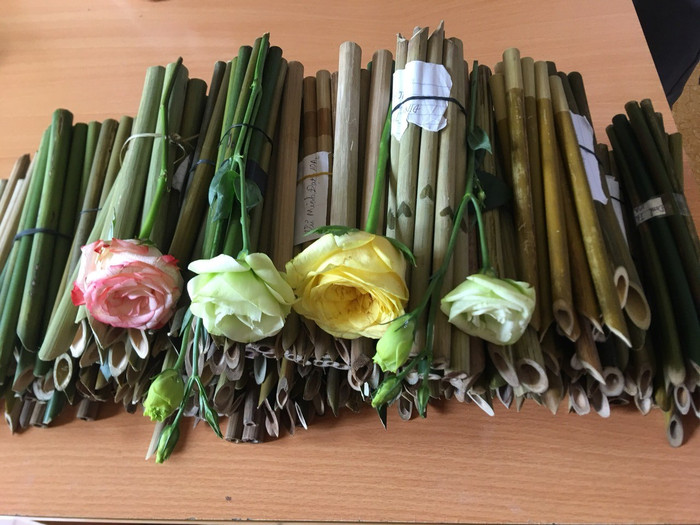 Các sản phẩm của dự án đều được làm từ những loại vật liệu thân thiện với môi trường (Ảnh:H.P) Các sản phẩm của dự án đều được làm từ những loại vật liệu thân thiện với môi trường (Ảnh:H.P)