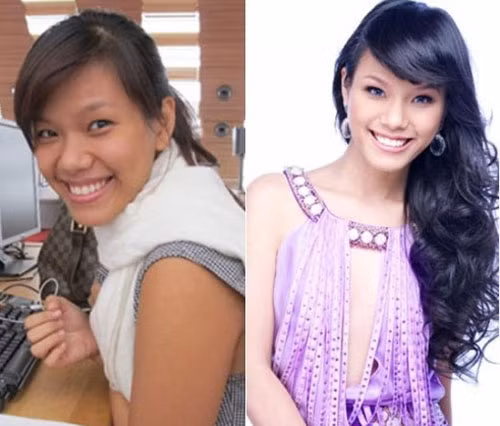 Nhìn mặt mộc của Phương Vy chẳng cuốn hút một chút nào