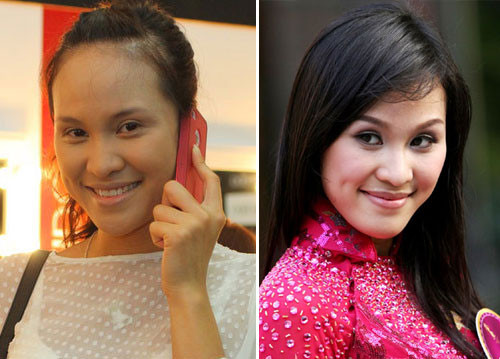 Phương Mai kém xinh với gương mặt nhợt nhạt