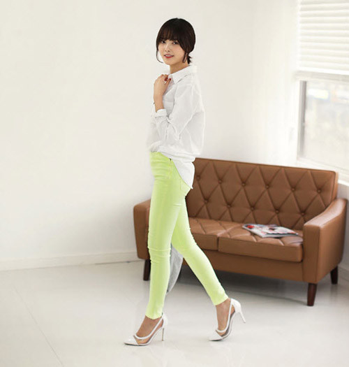 Quần pastel màu nhẹ nhàng mát lành cho mùa hè công sở