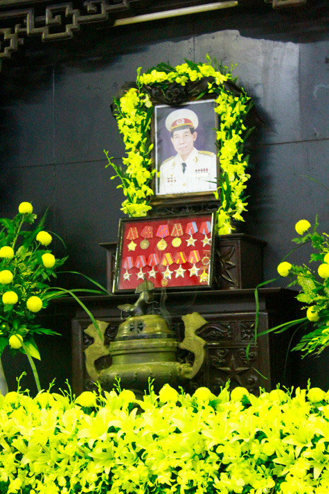 Tang lễ nhạc sĩ Thuận Yến được tổ chức trang trọng ở nhà tang lễ Bộ Quốc Phòng