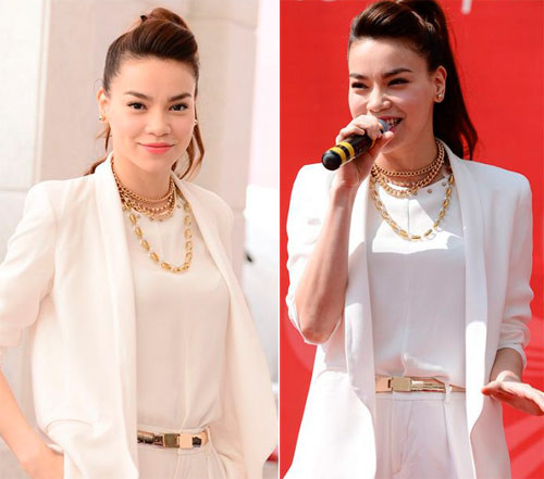 Người đẹp ấn tượng với cây trắng thanh lịch Người đẹp ấn tượng với cây trắng thanh lịch