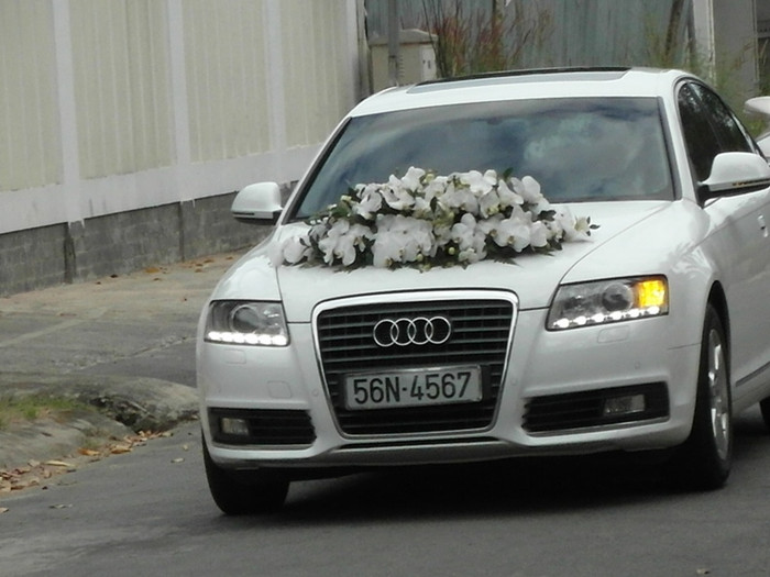 Chiếc xe này được sử dụng trong lễ rước râu.