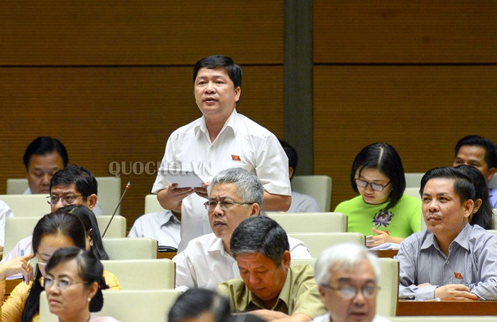 Đại biểu Tạ Văn Hạ (đoàn Bạc Liêu) phát biểu tại nghị trường Quốc hội. Ảnh: Quochoi.vn Đại biểu Tạ Văn Hạ (đoàn Bạc Liêu) phát biểu tại nghị trường Quốc hội. Ảnh: Quochoi.vn