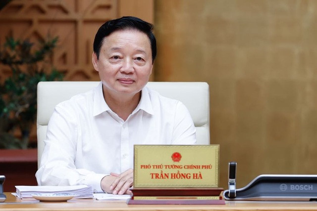 Phó Thủ tướng Trần Hồng Hà phát biểu tại phiên họp. Ảnh: VGP/Nhật Bắc Phó Thủ tướng Trần Hồng Hà phát biểu tại phiên họp. Ảnh: VGP/Nhật Bắc