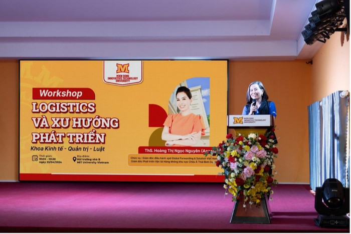 Workshop “Logistics và Xu hướng phát triển”ngày 25/04/2024 tại Trường Đại học MIT Uni. Workshop “Logistics và Xu hướng phát triển”ngày 25/04/2024 tại Trường Đại học MIT Uni.