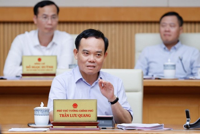 Phó Thủ tướng Trần Lưu Quang phát biểu tại phiên họp. Ảnh: VGP/Nhật Bắc Phó Thủ tướng Trần Lưu Quang phát biểu tại phiên họp. Ảnh: VGP/Nhật Bắc