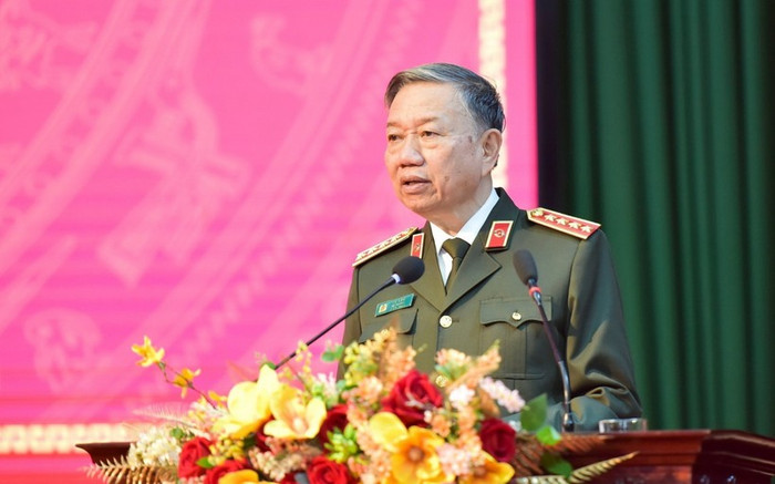 Đại tướng Tô Lâm được Trung ương giới thiệu để Quốc hội bầu giữ chức Chủ tịch nước. (Ảnh: TTXVN) Đại tướng Tô Lâm được Trung ương giới thiệu để Quốc hội bầu giữ chức Chủ tịch nước. (Ảnh: TTXVN)