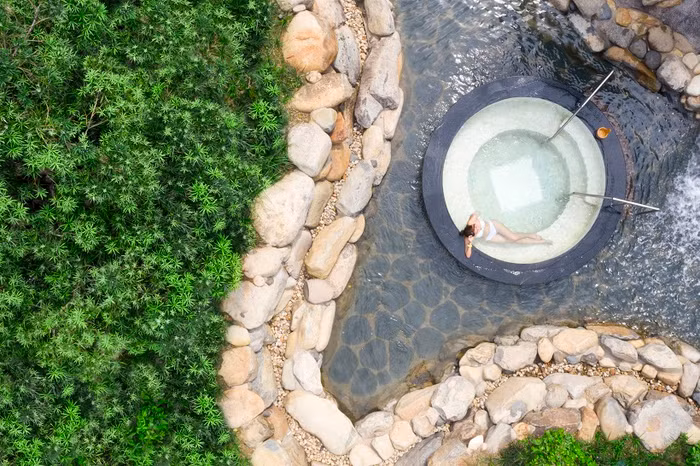 Không gian thiên nhiên xanh mát