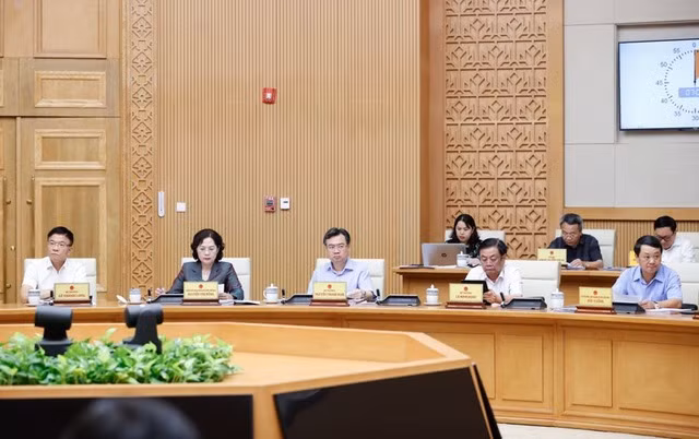 Các đại biểu dự phiên họp. Ảnh: VGP/Nhật Bắc