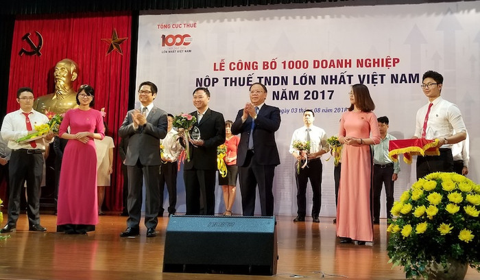 Công ty FrieslandCampina VN thuộc Top 100 doanh nghiệp đóng góp nhiều nhất cho ngân sách Nhà nước 2016-2017 Công ty FrieslandCampina VN thuộc Top 100 doanh nghiệp đóng góp nhiều nhất cho ngân sách Nhà nước 2016-2017