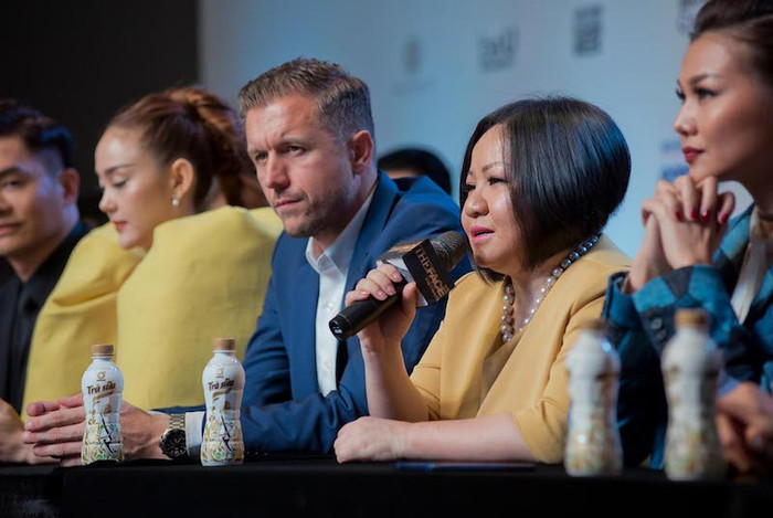 Bà Lê Thị Quỳnh Trang, Giám đốc sản xuất The Face Vietnam 2018 chia sẻ thông tin với báo chí về nội dung chương trình năm nay Bà Lê Thị Quỳnh Trang, Giám đốc sản xuất The Face Vietnam 2018 chia sẻ thông tin với báo chí về nội dung chương trình năm nay