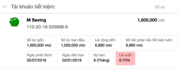 Một khách hàng chọn gửi góp Tiết kiệm Ong vàng tại Maritime Bank đã nhận được lãi suất 8,7%. Một khách hàng chọn gửi góp Tiết kiệm Ong vàng tại Maritime Bank đã nhận được lãi suất 8,7%.