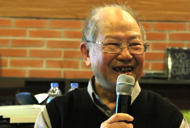 Nhà giáo Phạm Toàn, ảnh do tác giả cung cấp.