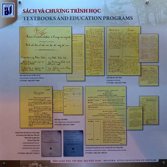Sách cải cách theo chương trình của Pháp. (Ảnh: Vietnamnet.vn)