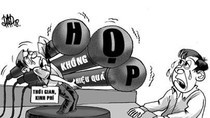 Họp hành nhiều mà không hiệu quả khiến cán bộ, giáo viên mệt mỏi. (Ảnh: Tuoitre.vn) Họp hành nhiều mà không hiệu quả khiến cán bộ, giáo viên mệt mỏi. (Ảnh: Tuoitre.vn)