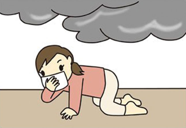 Trẻ rất cần học những kỹ năng thoát hiểm. (Ảnh minh họa của Báo Phụ nữ thành phố Hồ Chí Minh) Trẻ rất cần học những kỹ năng thoát hiểm. (Ảnh minh họa của Báo Phụ nữ thành phố Hồ Chí Minh)
